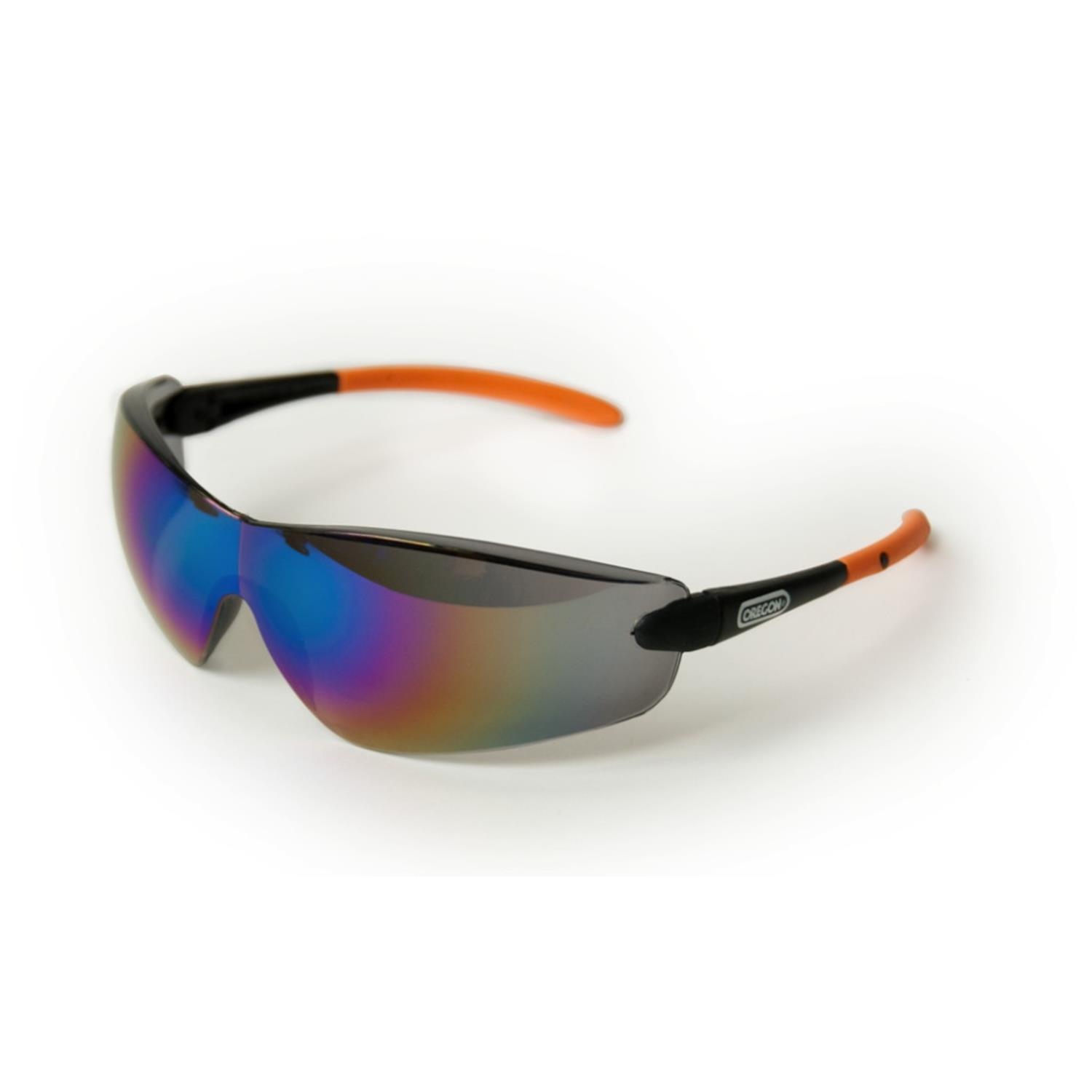 Q525252 Oregon Schutzbrille Rahmenlos Farbe Schwarz verspiegelt 