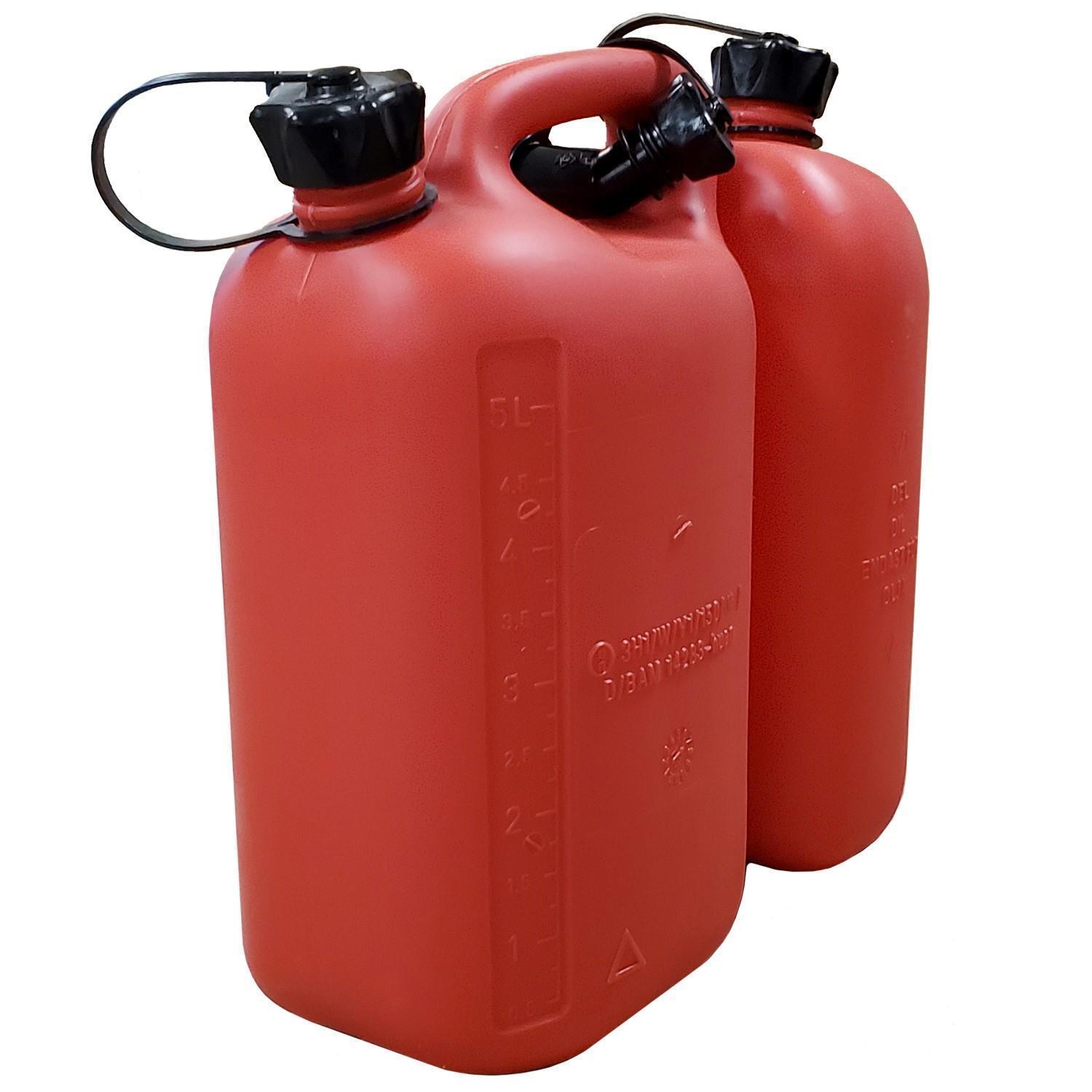 Kombi-Kanister für 3 Liter Öl und 5 Liter Benzin